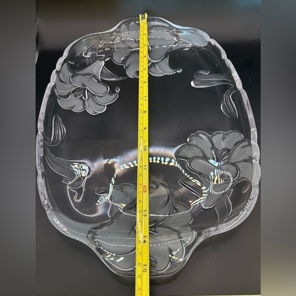 Crystal Serving Platter - Picture 3 of 4